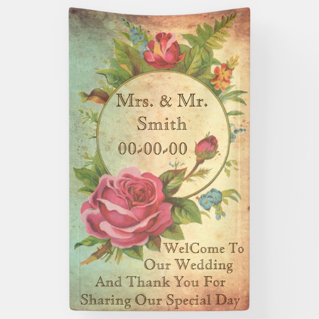 Cute Personalised banner (Vertical)