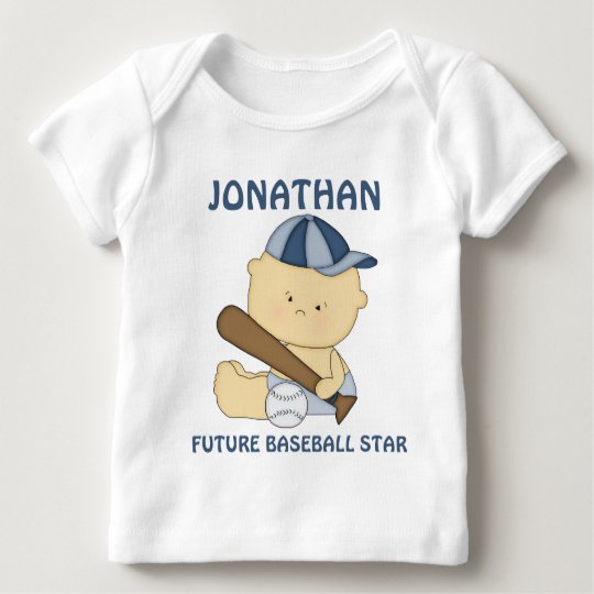 personalised baseball shirt