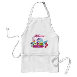 Cute Personalised Gardening Adult Apron