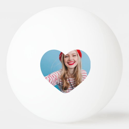 Cute personalised photo table tennis Gift idea Ping Pong Ball
