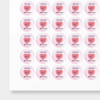 Cute personalizable bff candies reese's peanut butter cups