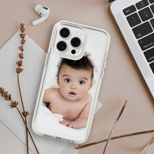 Cute Personalized Baby Photo iPhone 15 Pro Max Case