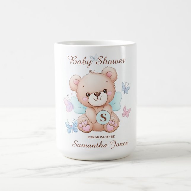 Cute Personalized Baby Shower Mug (Center)