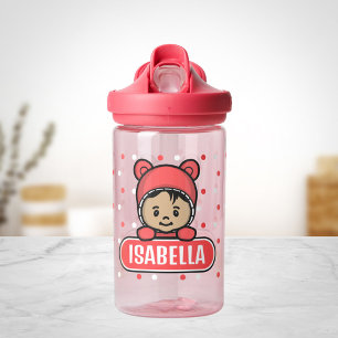 Cute Personalized Baby Water Bottle for Girl