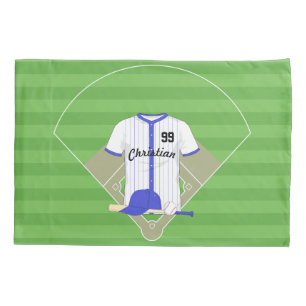 Cute Personalized Baseball Pillow Case