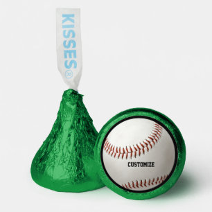 Cute Personalized Baseball Theme Hershey®'s Kisses®