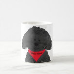 Cute Personalized Cartoon Labradoodle Puppy Coffee Mug at Zazzle