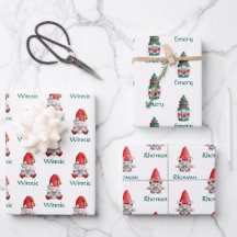 Cute Personalized Christmas Gnome