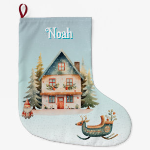 cute personalized christmas stocking