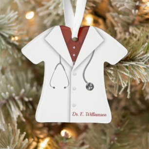 Cute Personalized Doctor Ornament