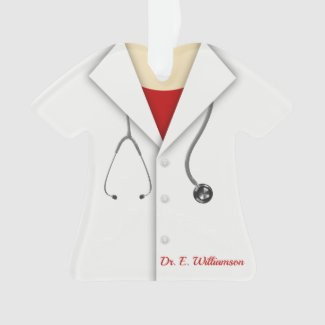 Cute Personalized Doctor Ornament