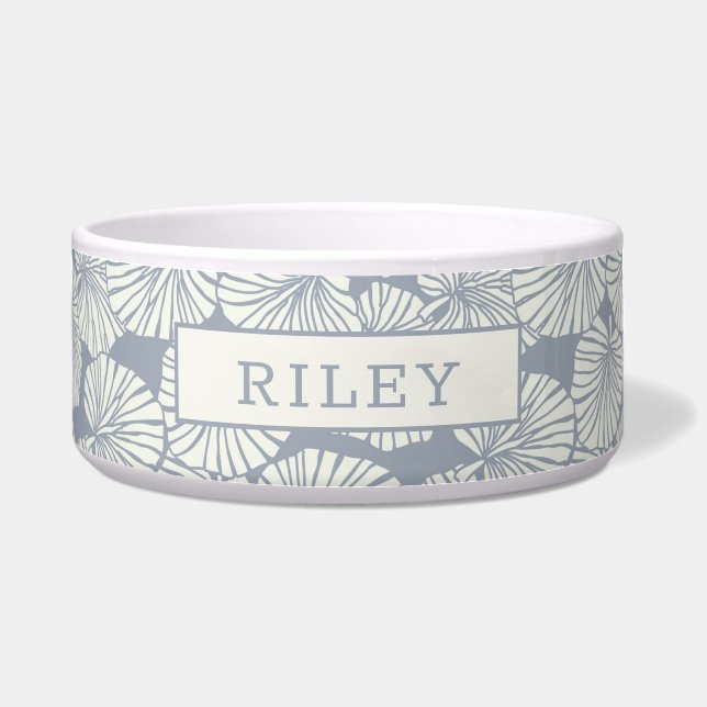 Cute Personalized Dog Water Bowl (Front)