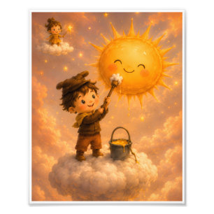 Cute Personalized Family Design Photo Print