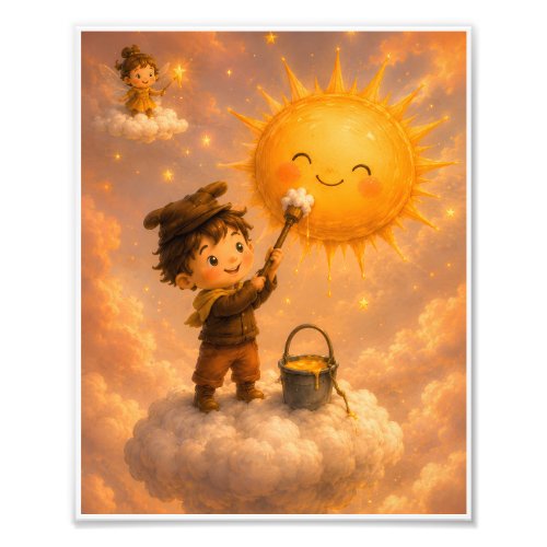 Cute Personalized Family Design Photo Print