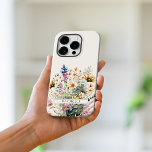 Cute Personalized Floral Monogram Wildflower Case-Mate iPhone 14 Case<br><div class="desc">Boho style personalized floral wildflower monogram iPhone case</div>
