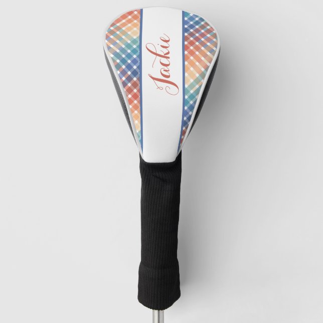 Cute Personalized Golf Head Cover (Front)