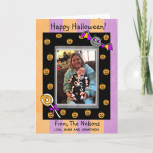Cute Personalized Halloween Card