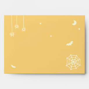 Cute Personalized Halloween Family Address Envelope