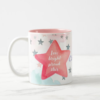Cute Personalized Leo Zodiac Sign Mug for Girl