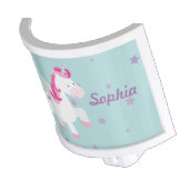 Cute Personalized Magical Unicorn Light Night (Angled)