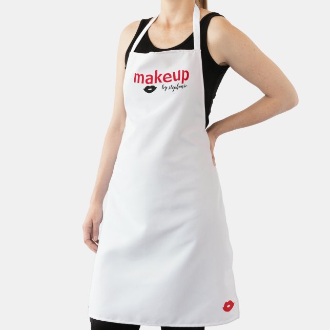 Cute Personalized Makeup Artist By Artist Apron (Insitu)