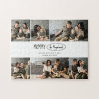 Cute Personalized Mothers Day Family Photo