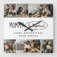 Cute Personalized Mothers Day Family Photo