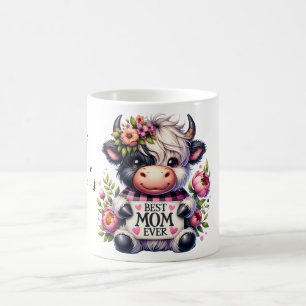 Cute Personalized Mother's Day Quote/Cow Coffee Mug