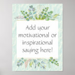 Cute Personalized Motivational/Inspirational Quote Poster