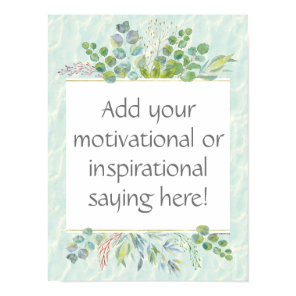 Cute Personalized Motivational/Inspirational Quote Poster