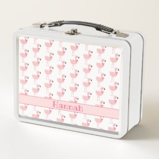 Cute Personalized Pink Flamingo Cartoon Pattern