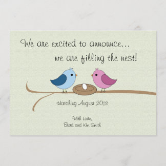 Cute Personalized Pregnancy Announcement