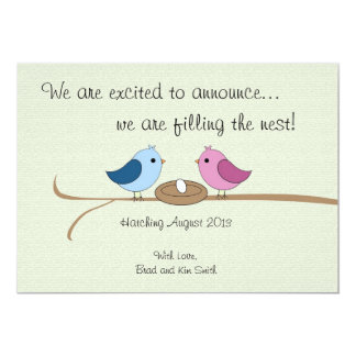 Cute Personalized Pregnancy Announcement