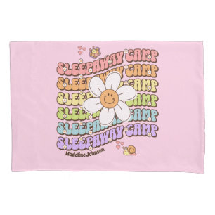 Cute Personalized Sleepaway Summer Camp Pillowcase