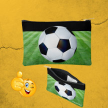 Cute Personalized Soccer Pouch for Kids