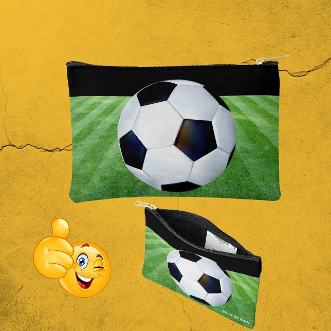 Cute Personalized Soccer Pouch for Kids  (Creator Uploaded)