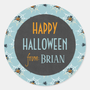 Cute Personalized Sticker for Halloween