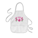 Cute Personalized Tea Party Apron For Kids