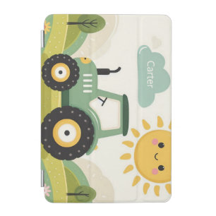 Cute, personalized tractor/farm iPad mini cover