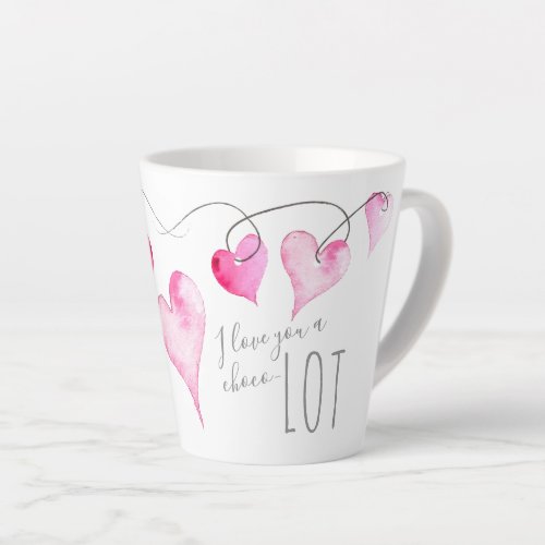 Cute Personalized Valentines Day Gift Coffee Lover Latte Mug