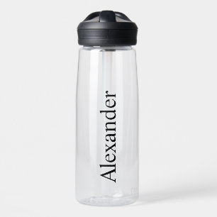 Cute Personalized Water Bottle Custom Name tumbl
