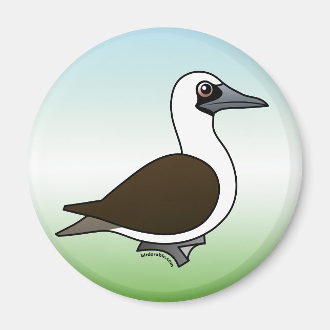 Cute Peruvian Booby Magnet (Front)