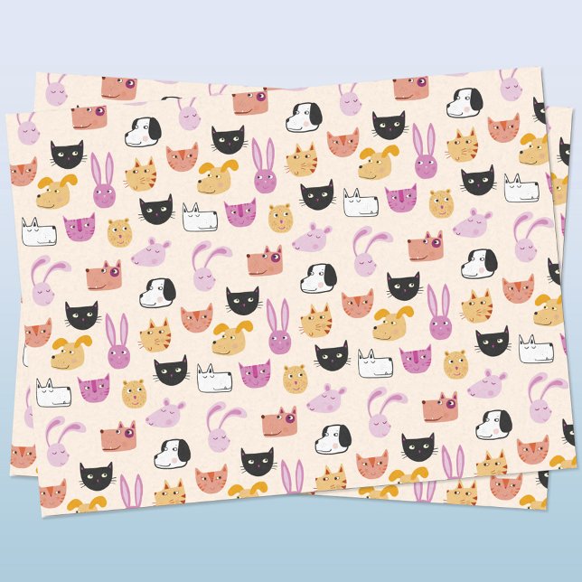 Cute Pet Animal Tissue Paper (Creator Uploaded)