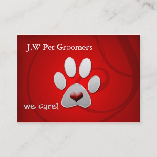 Customizable cute pet  Business Cards