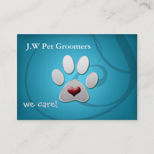 Customizable cute pet Business Cards