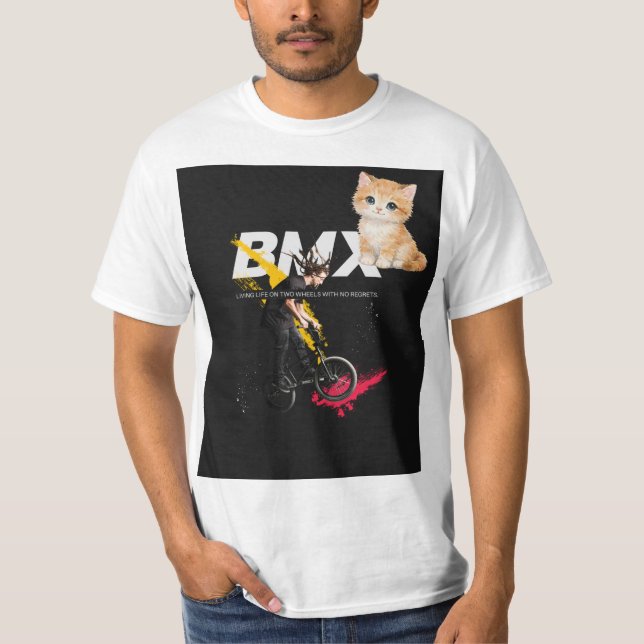 Cute pet cat design -shirt T-Shirt (Front)