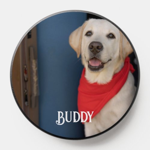 cute pet custom picture and name PopSocket