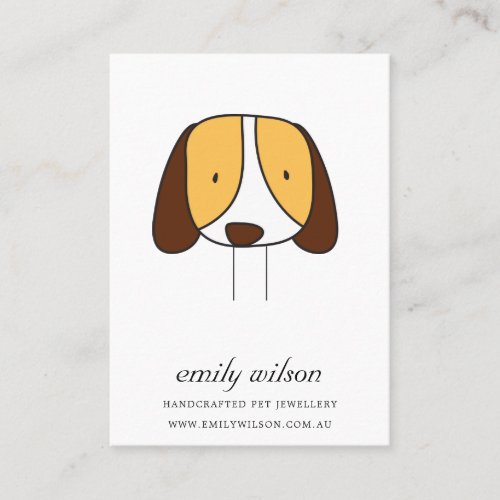 CUTE PET DOG FACE TAG PIN CHARM DISPLAY TEMPLATE