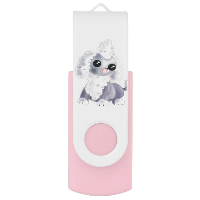 Cute Pet Dog Flash Drive (Front Vertical)