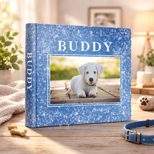 Cute Pet Dog Photo Album Binder